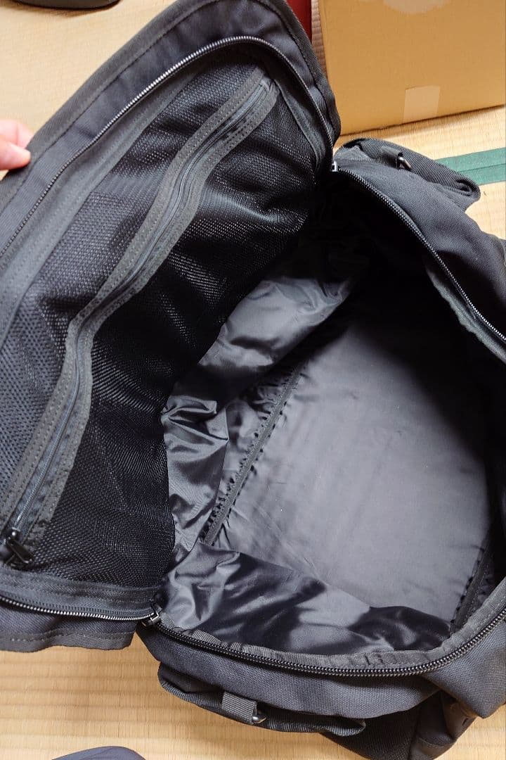 CANTERBURY カンタベリースポーツバッグ(大)黒　ほぼ未使用！