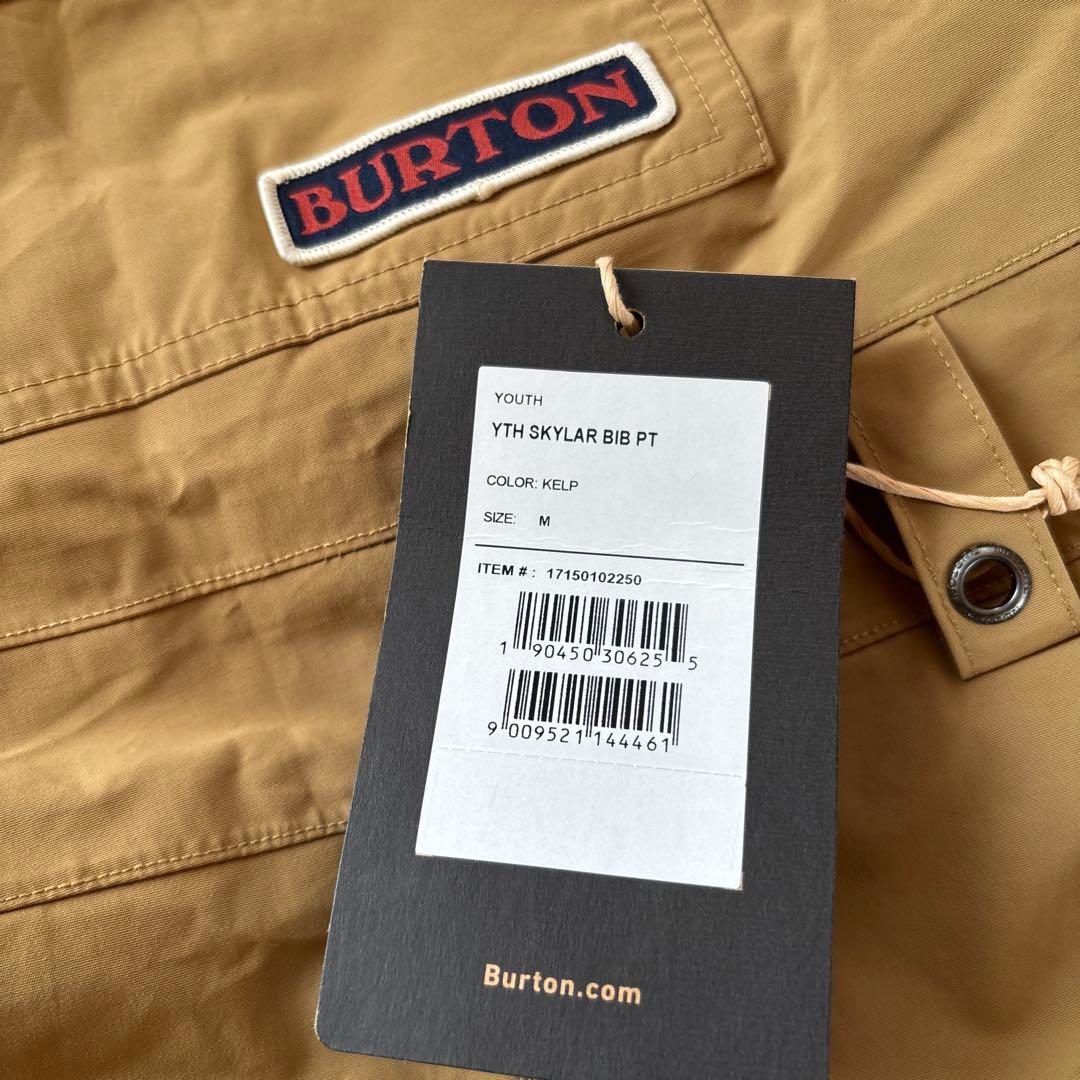A631 新品バートンBURTON スカイラー ビブパンツ キッズ M 防水