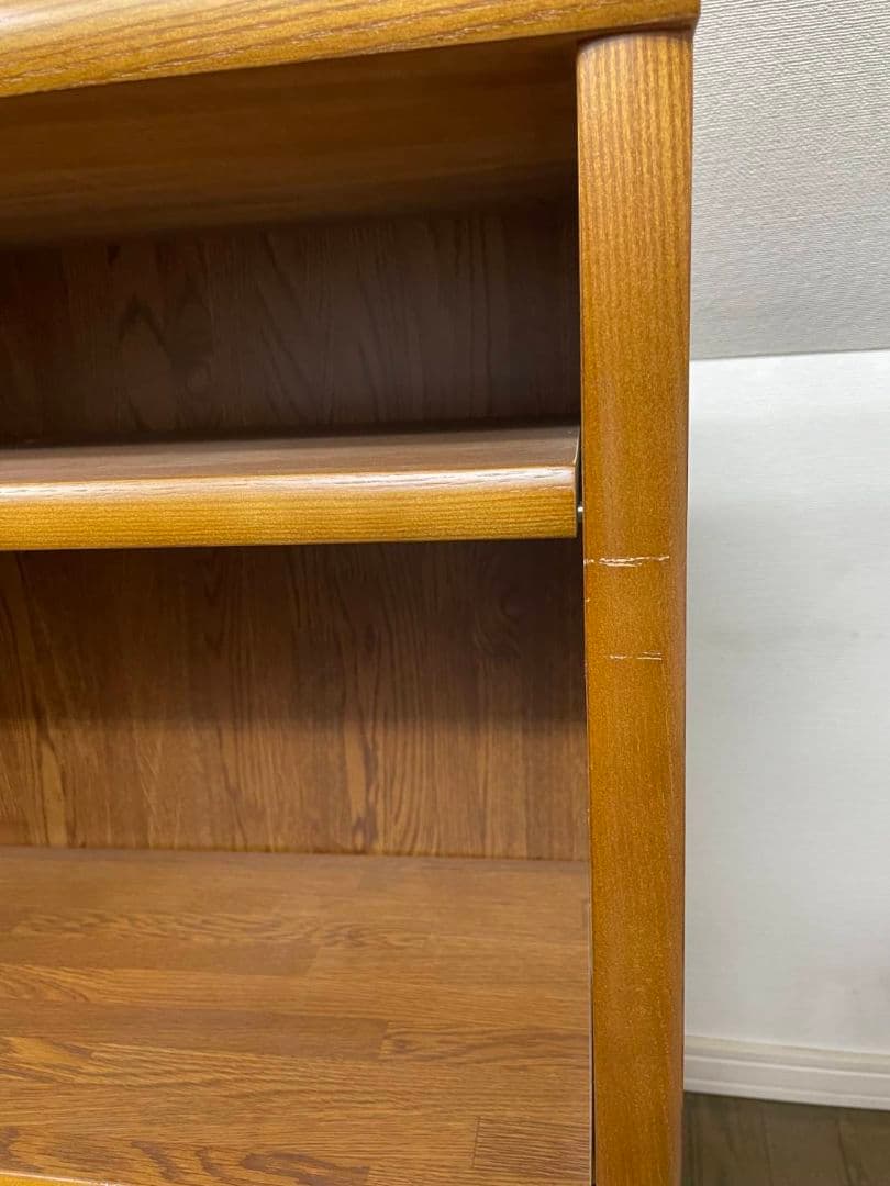 小島工芸　本棚・書棚　ウォールモカ　ブラウン　ブックシェルフ　稼働棚