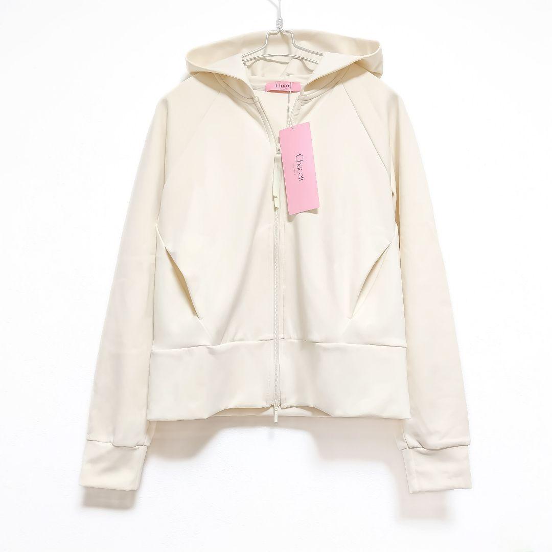 M チャコット コンパクトフーデットジャケット ＊ ヨガ バレエ パーカー