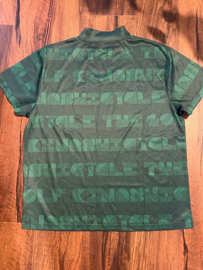 木梨サイクル　ゴルフシャツ Sサイズ ダークグリーン