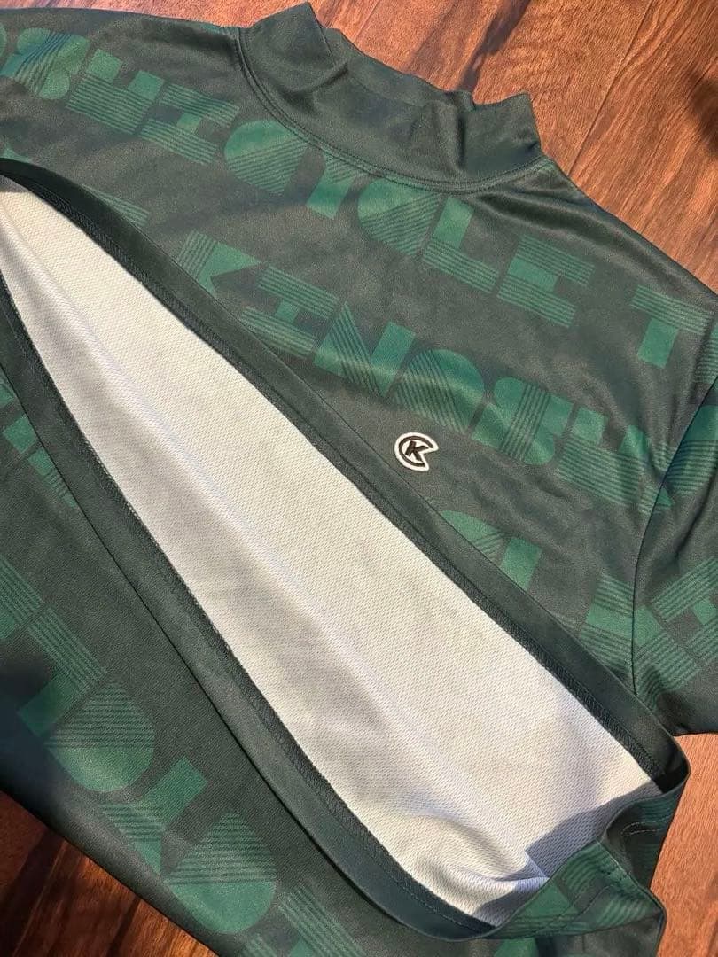 木梨サイクル　ゴルフシャツ Sサイズ ダークグリーン