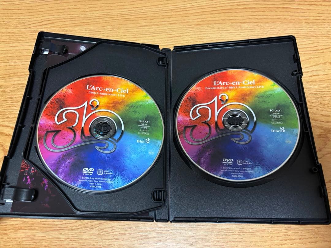 DVD L'Arc～en～Ciel 30th L'Anniversary 3枚組