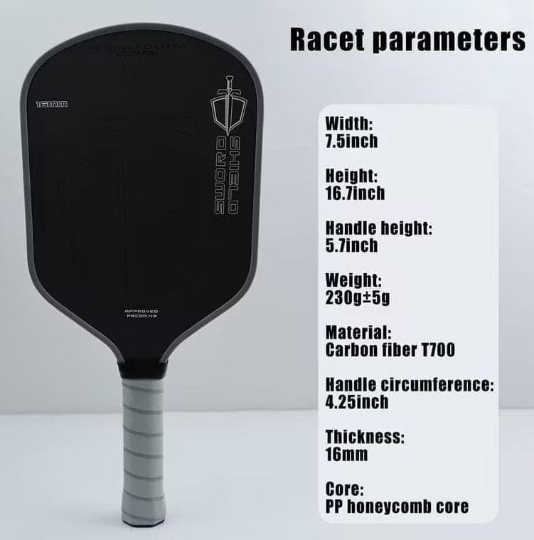 新品‼︎ SWORD＆SHIELD J2NF ピックルボール パドル 227g