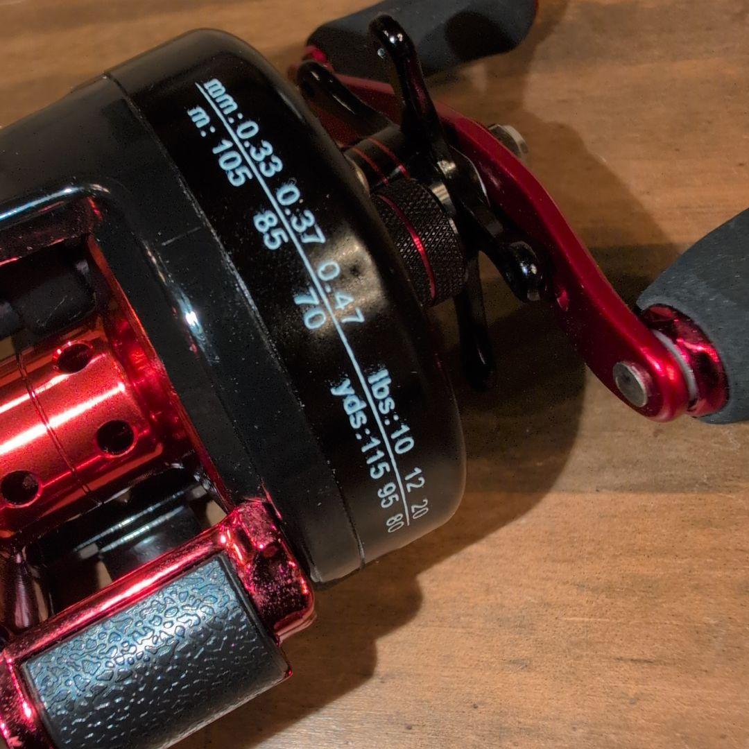 RX35　丸型　ベイトリール　マグネットブレーキ　5.2:1　ドラグ6キロ