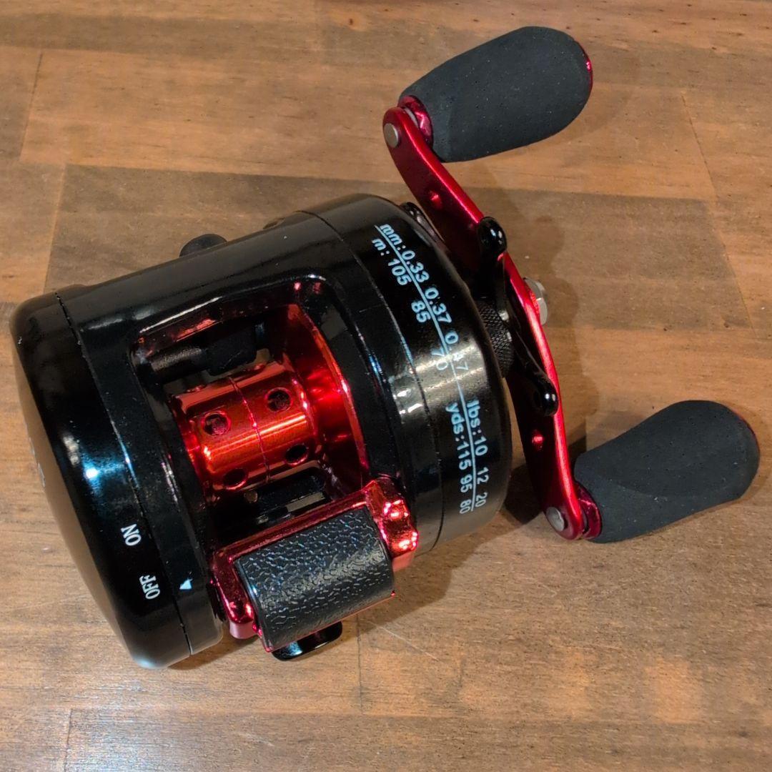 RX35　丸型　ベイトリール　マグネットブレーキ　5.2:1　ドラグ6キロ