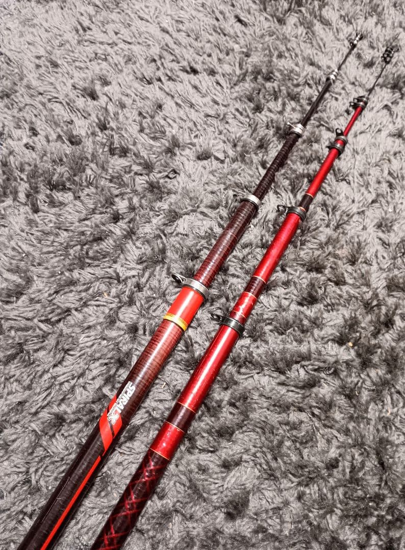 最終価格ダイワケブラーカーボ磯1号5.3m&オリムピックスパイラル磯3号5.4m