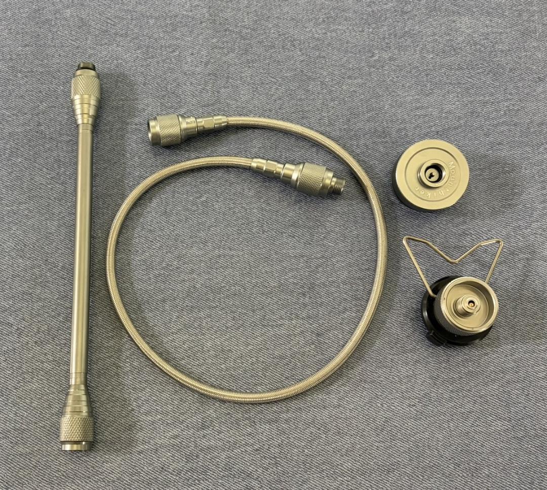 新品未使用‼保管品‼Buerk シングルバーナーコンロ+各種ガス缶アダプター