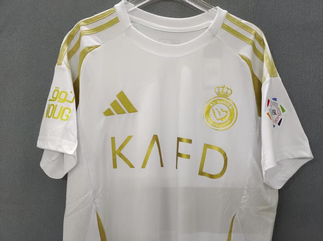 レアル・マドリード RONALDO シャツ ホワイト/ゴールド