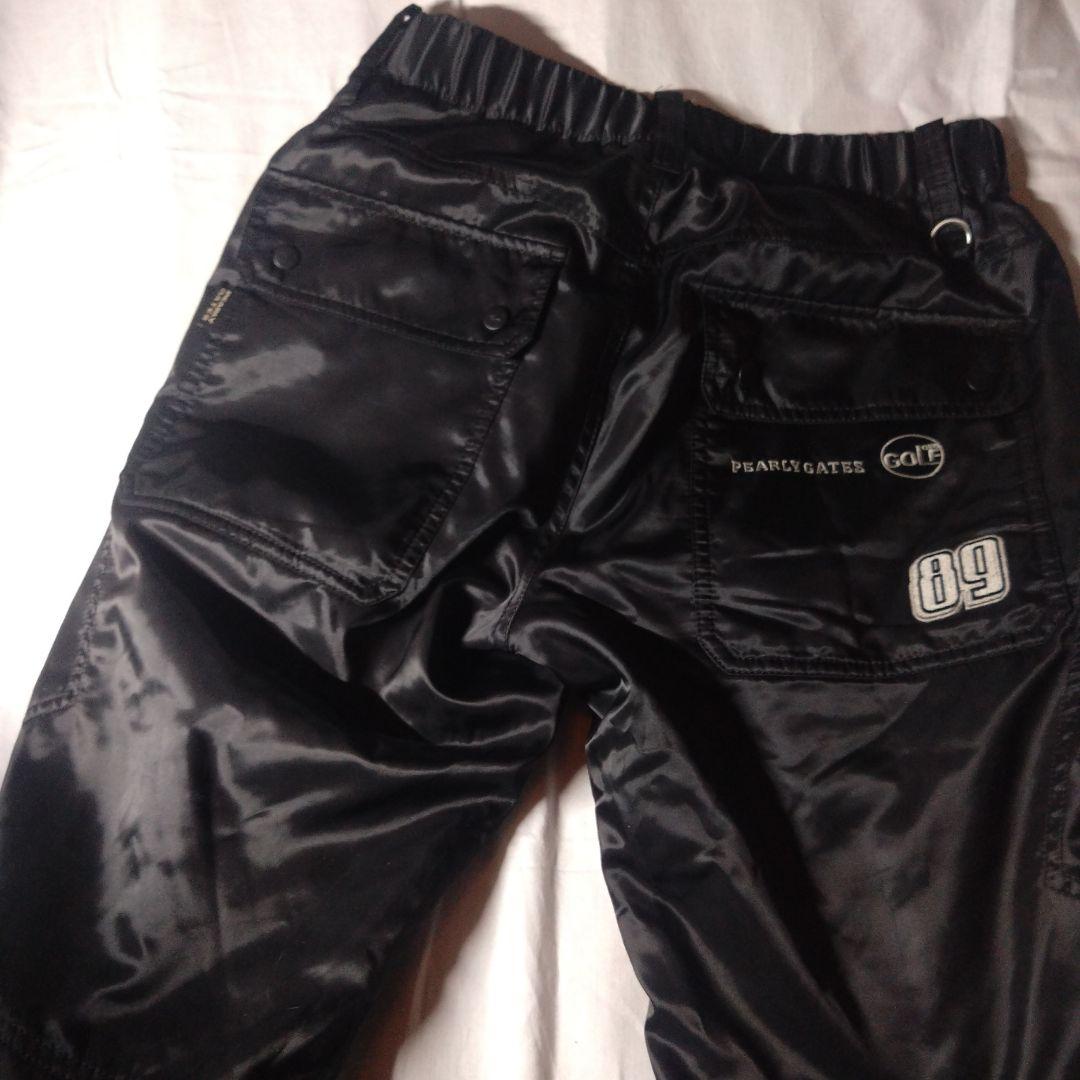 PEARLY GATES 黒 防寒ナイロンパンツ　サイズ3