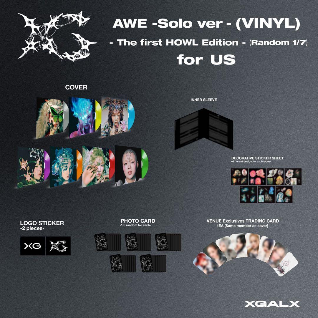 い*ー様 XG MAYA マヤ US限定 トレカ付きvinyl レコード AWE