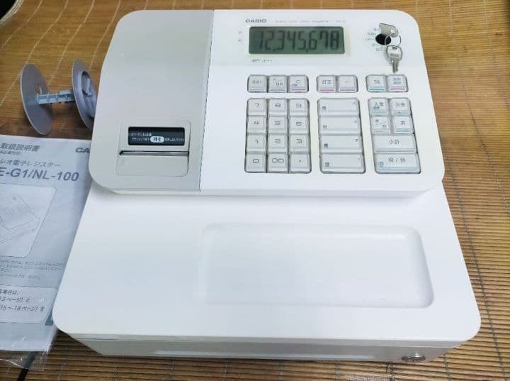 カシオレジスター　SE-G1/NL100　人気機種　送料無料　190111
