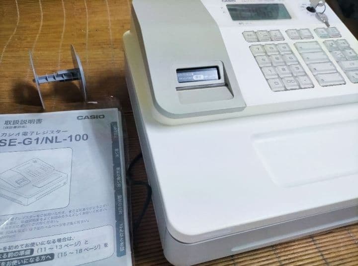 カシオレジスター　SE-G1/NL100　人気機種　送料無料　190111