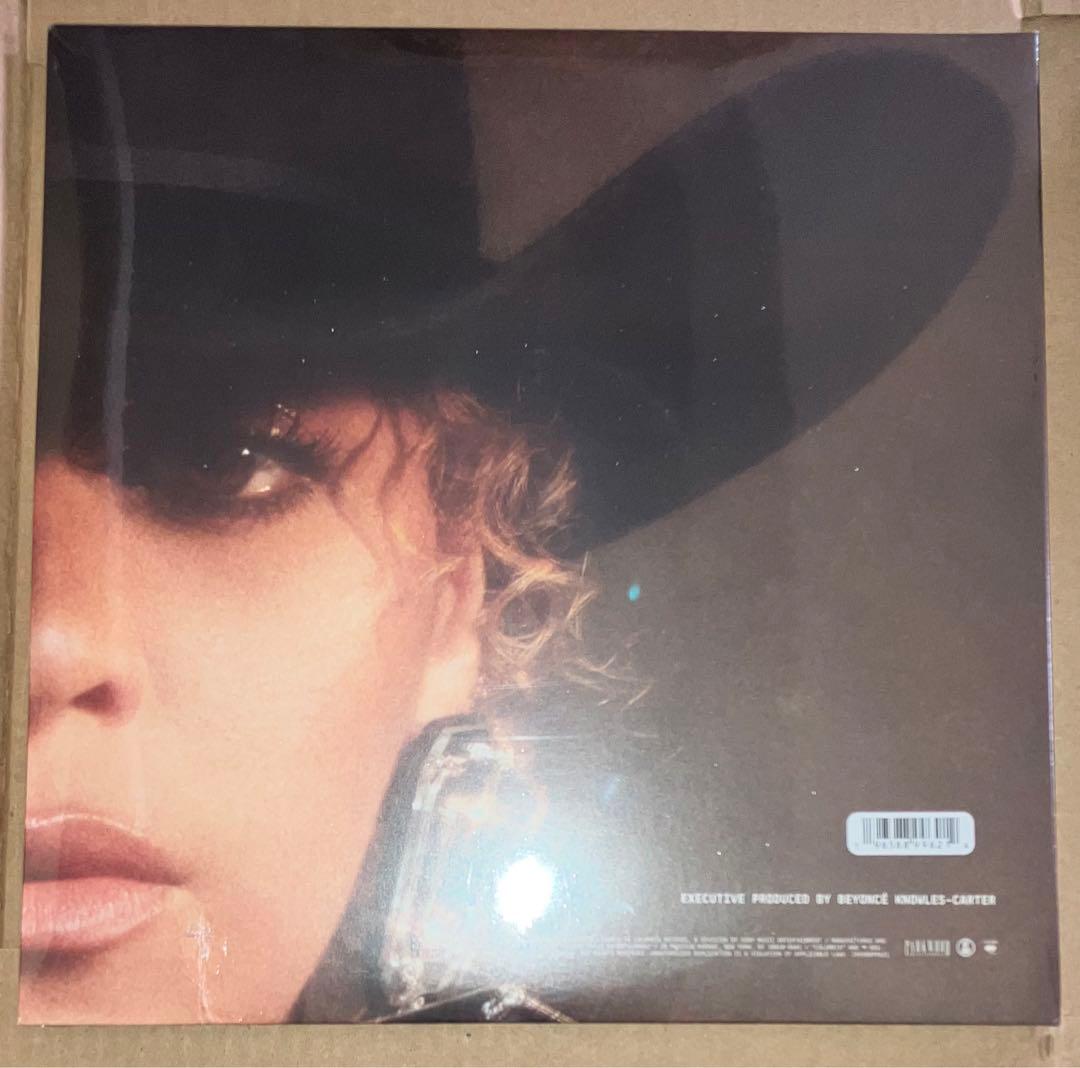 レア beyonce Cowboy Carter ブルー カラー レコード