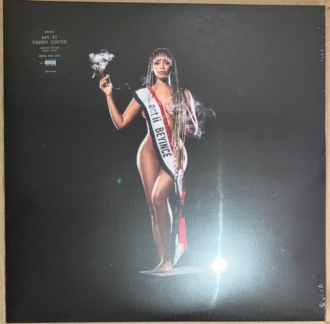 レア beyonce Cowboy Carter ブルー カラー レコード