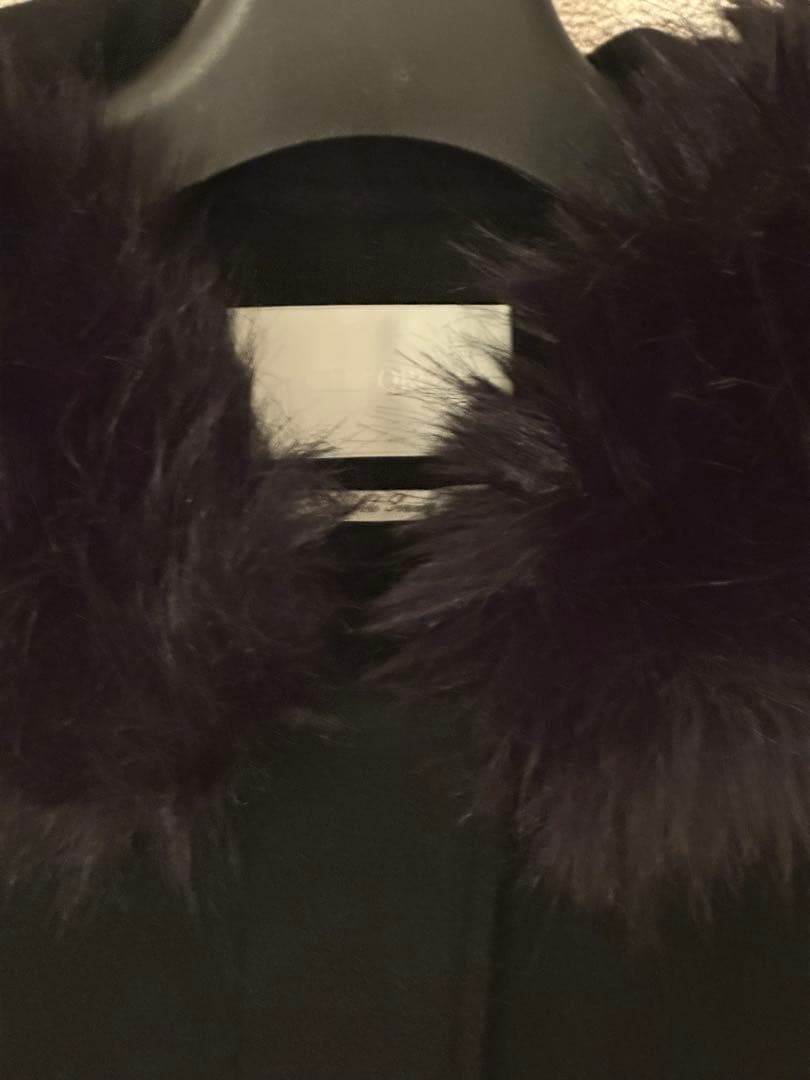 美品CELFORD/セルフォード ファーポンチョコート