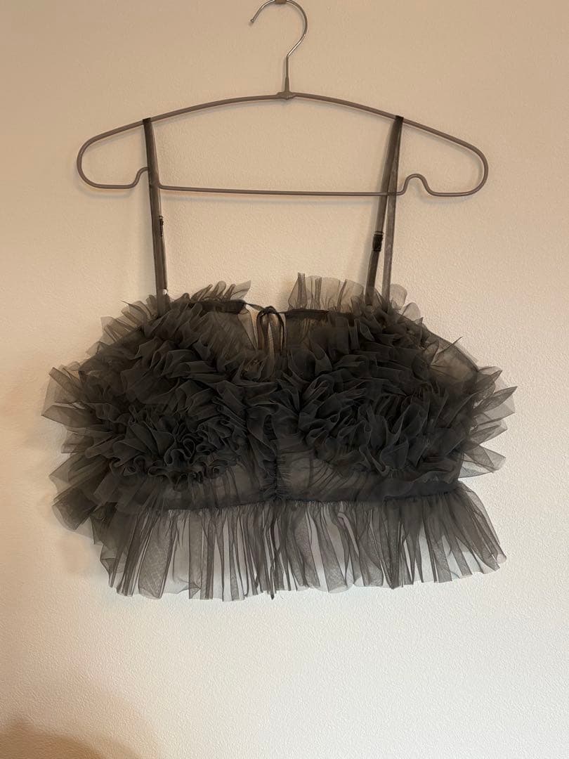 【COLLAGE GALLARDAGALANTE】チュールビスチェ