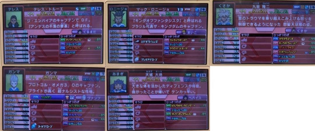 イナズマイレブンギャラクシースーパーノヴァ　カセットのみ