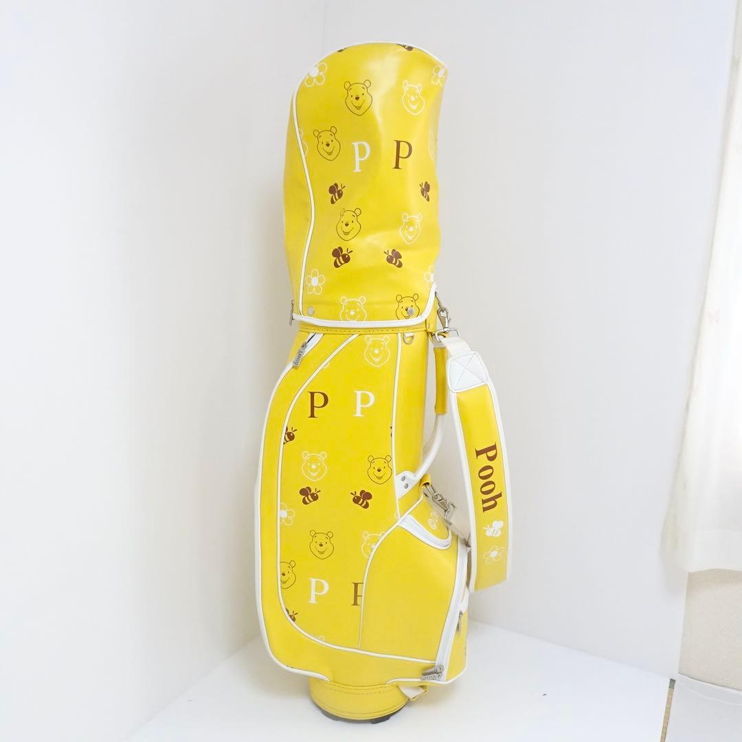 Disney ディズニー くまのプーさん キャディバッグ 8.5型 ゴルフバッグ
