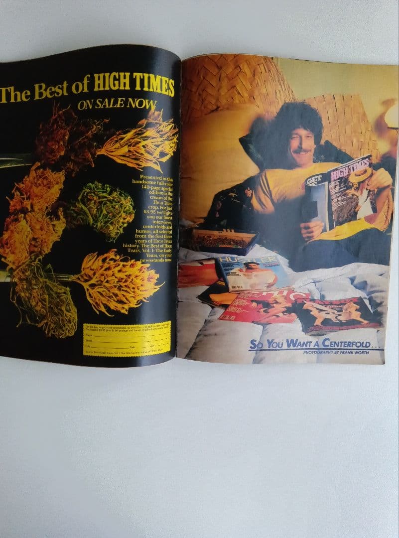 80s/VINTAGE/HIGH−TIME/FEBRUARY/1981/洋雑誌。