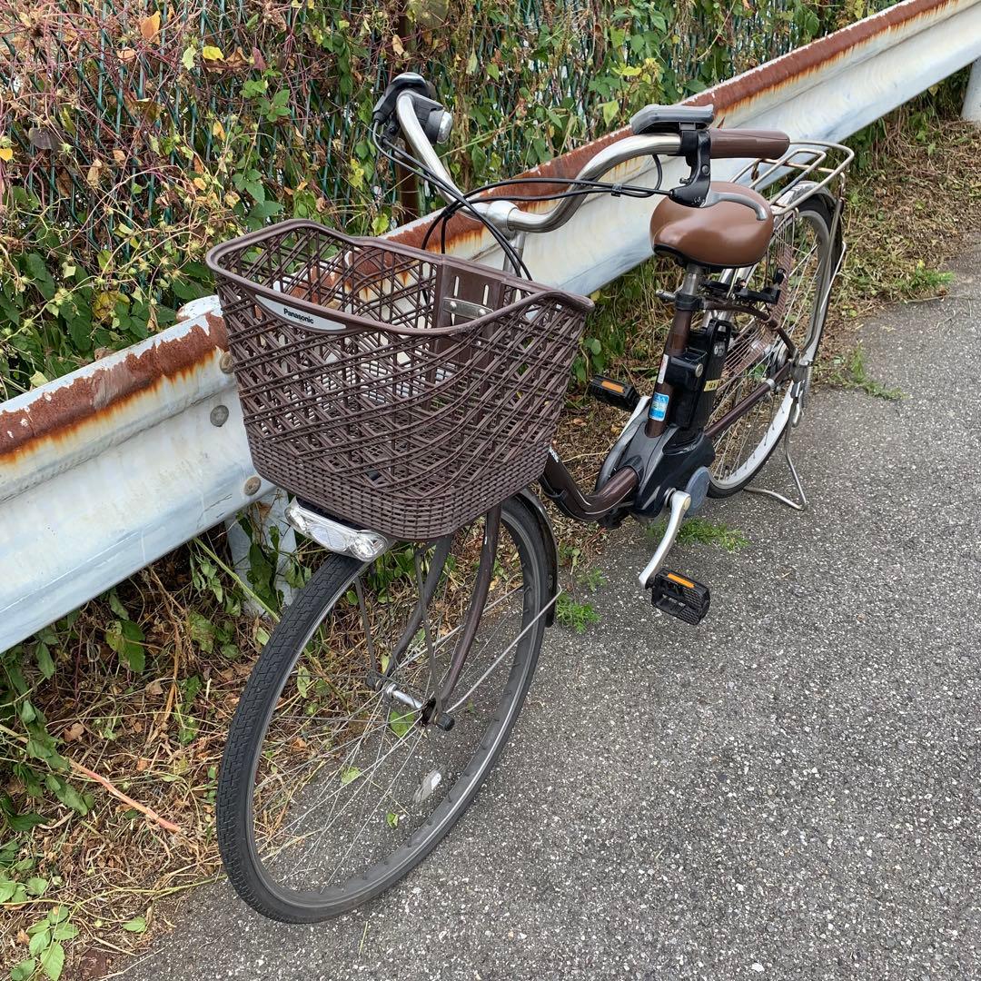 大幅値下げ！[675]送料無料 パナ電動自転車 ビビSX 充電器なし