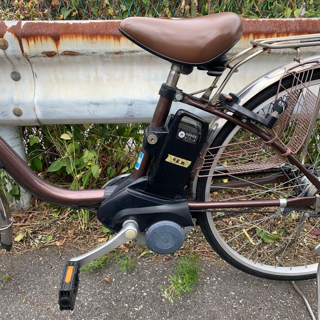 大幅値下げ！[675]送料無料 パナ電動自転車 ビビSX 充電器なし
