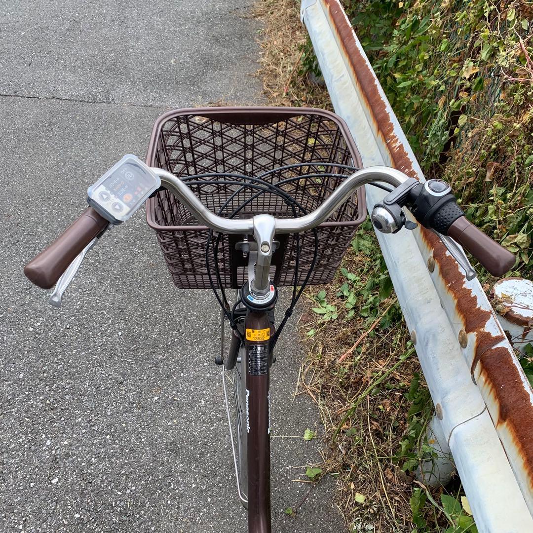 大幅値下げ！[675]送料無料 パナ電動自転車 ビビSX 充電器なし