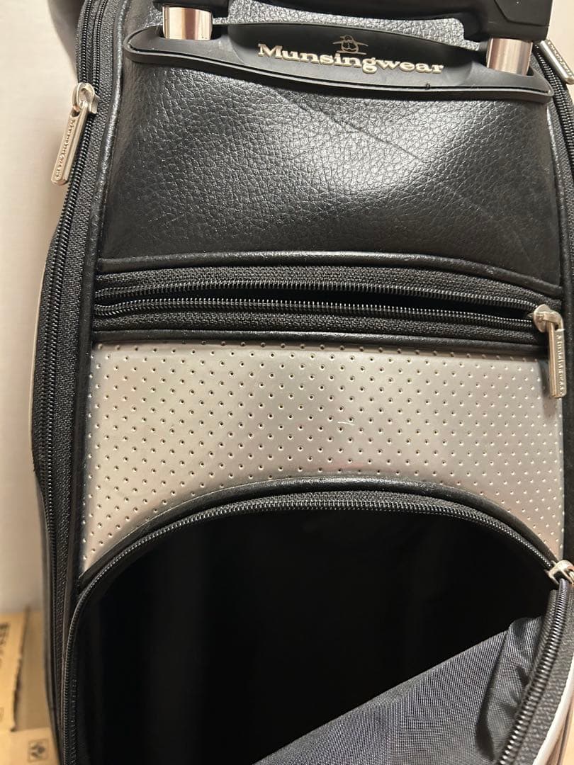 キャディバッグ/マンシングウェア/キャスター付