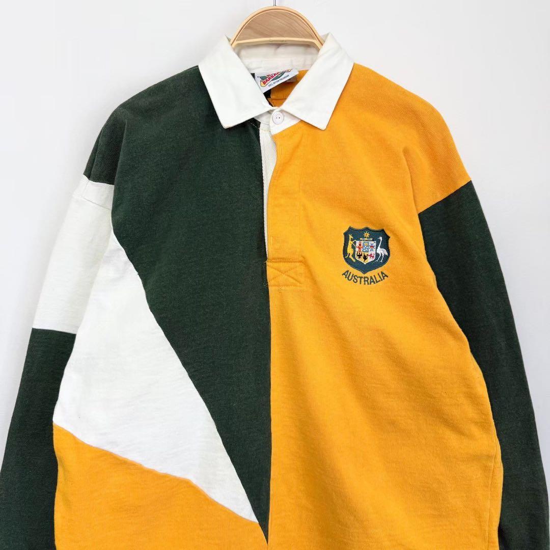 カナダ製 BARBARIAN バーバリアン 長袖 ラガーシャツ S65b