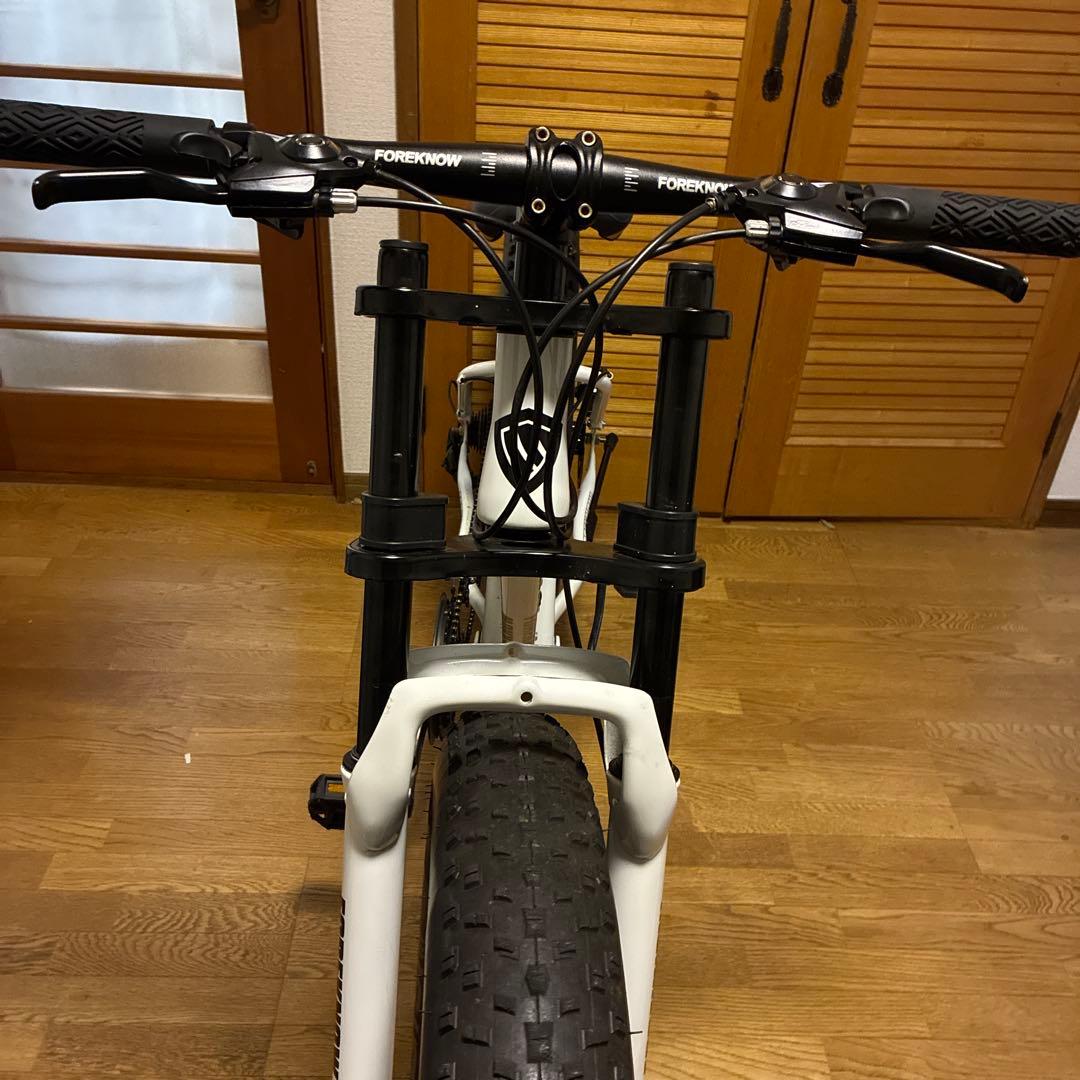 ファットバイク　自転車　引き取り希望　福島県　発送も追加料金で可能　カスタム品