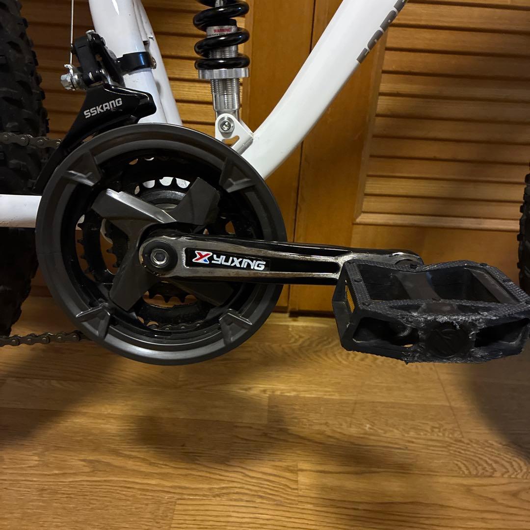 ファットバイク　自転車　引き取り希望　福島県　発送も追加料金で可能　カスタム品