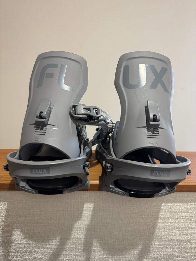 FLUX スノーボードビンディング グレー