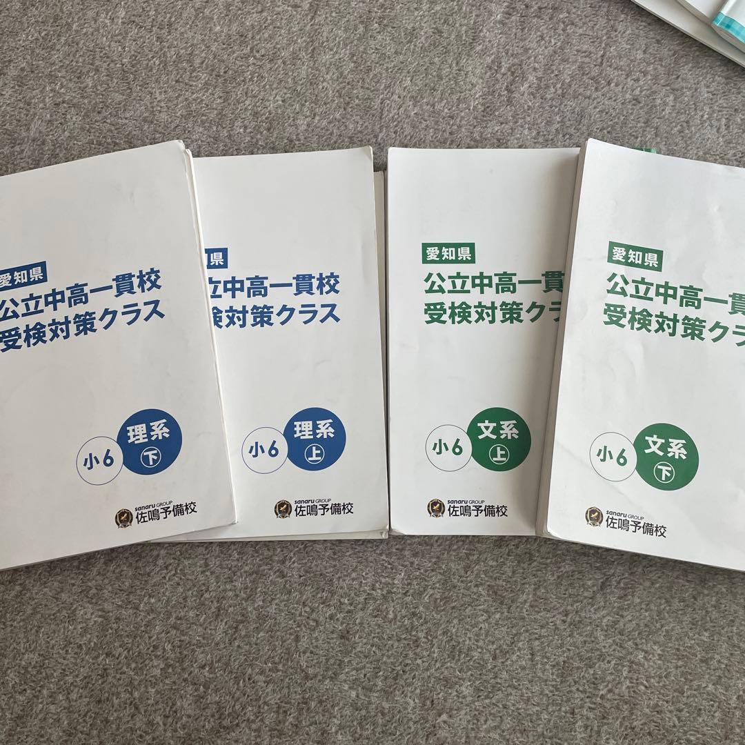 2025年度　中高一貫校 受験問題集　全て　佐鳴