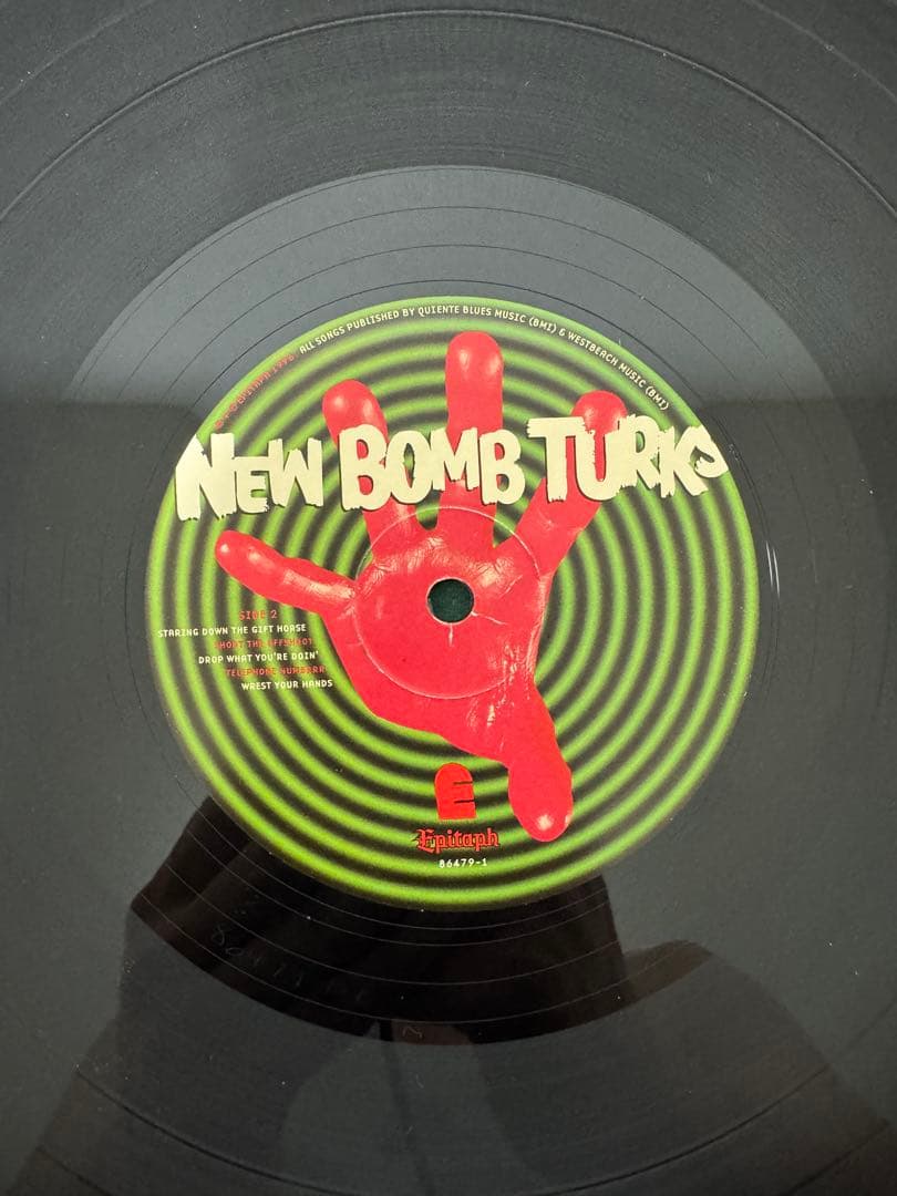 THE NEW BOMB TURKS レコード