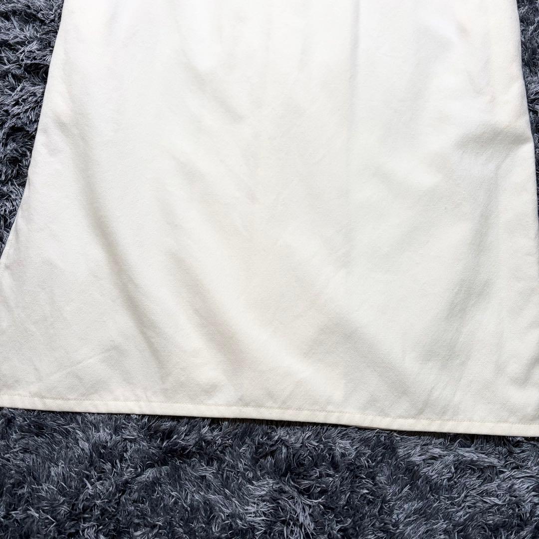 ✨美品✨マディソンブルー　ブランドロゴ　パールボタンシャツワンピース　羽織り