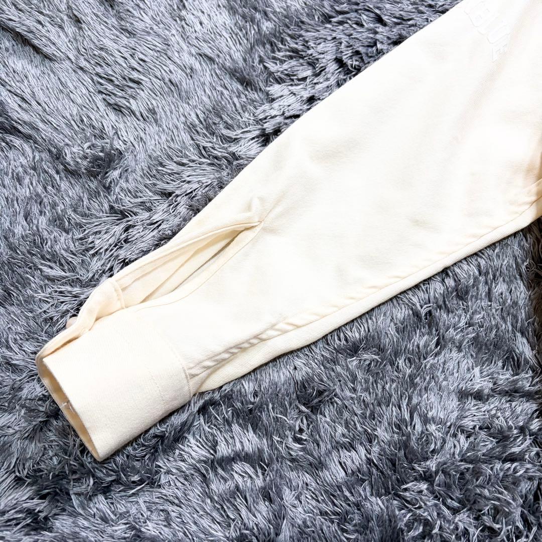 ✨美品✨マディソンブルー　ブランドロゴ　パールボタンシャツワンピース　羽織り