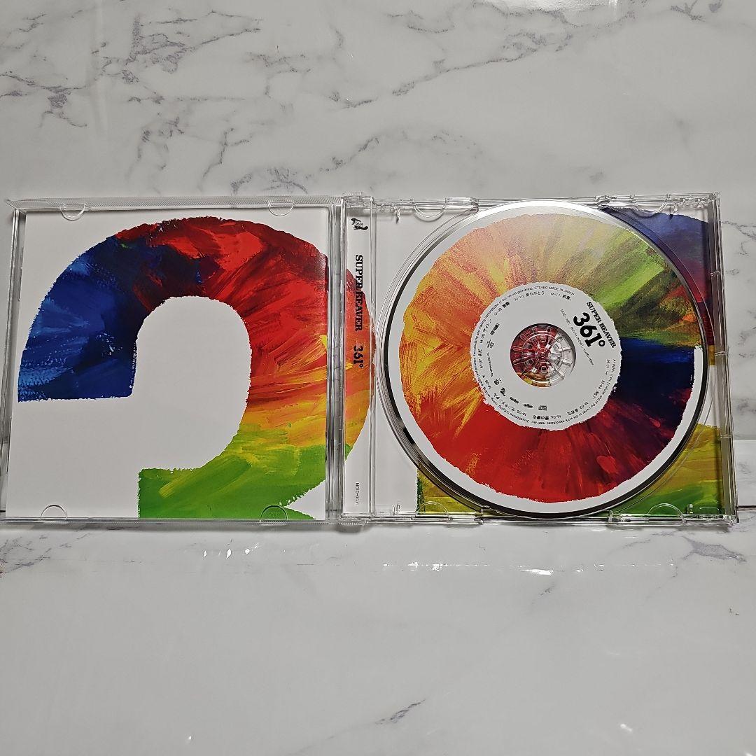 361°　SUPER BEAVER　スーパービーバー　CD　アルバム　廃盤　人気
