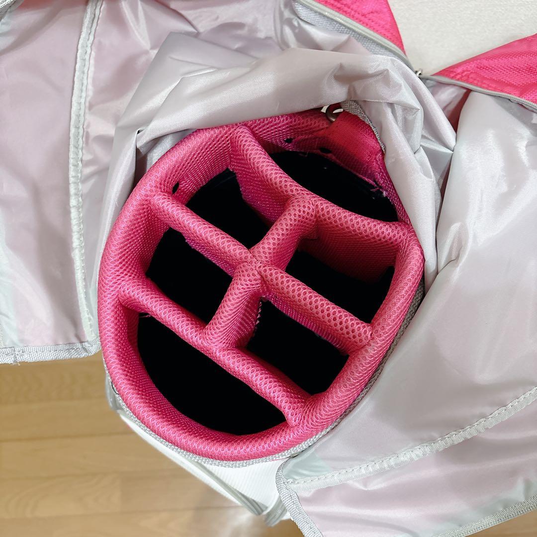 K478 Tour Stage ピンク キャディバッグ レディース