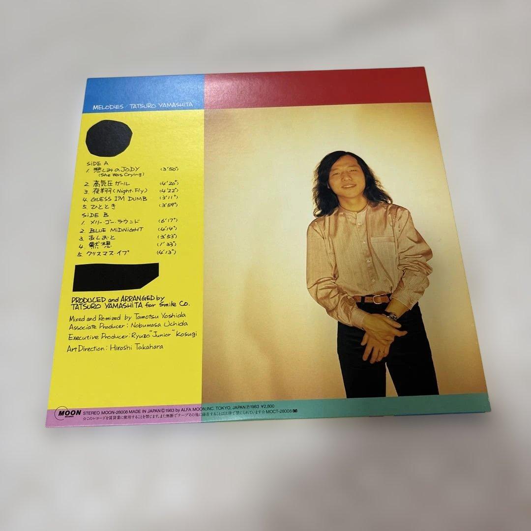 美品　山下達郎 Melodies レコード