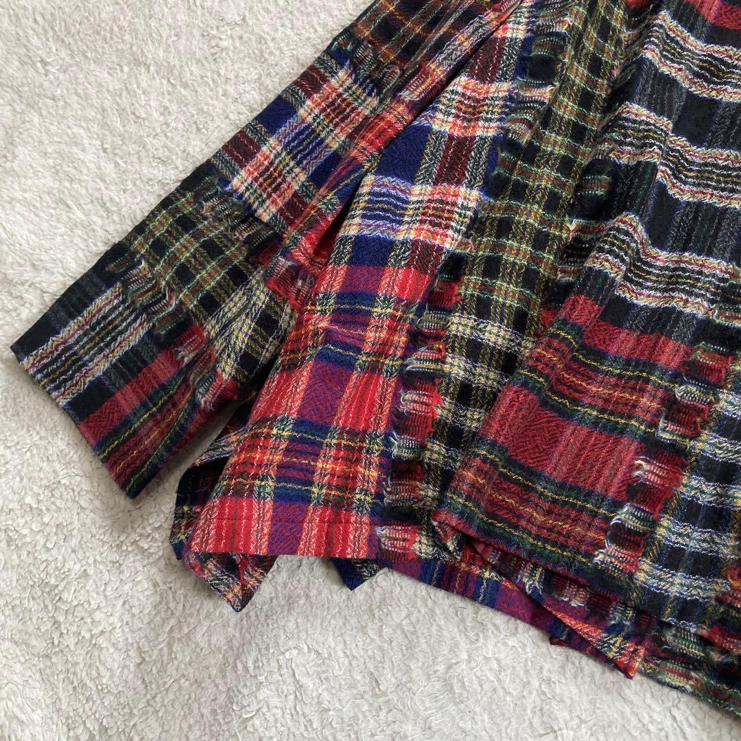 極美品・2024年モデル・完売品✨慈雨　ダブルカットタータン ジャケット