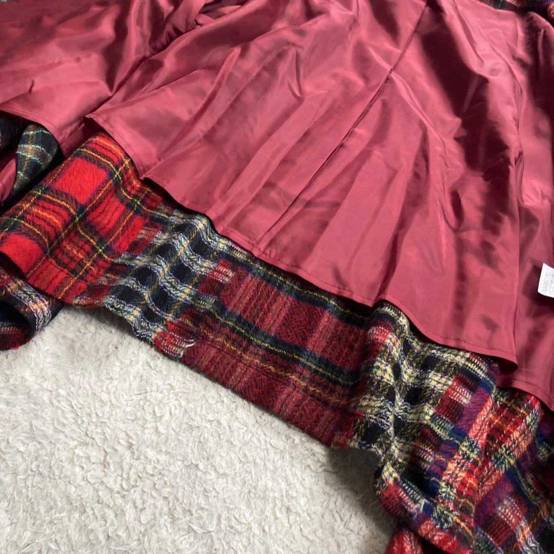 極美品・2024年モデル・完売品✨慈雨　ダブルカットタータン ジャケット
