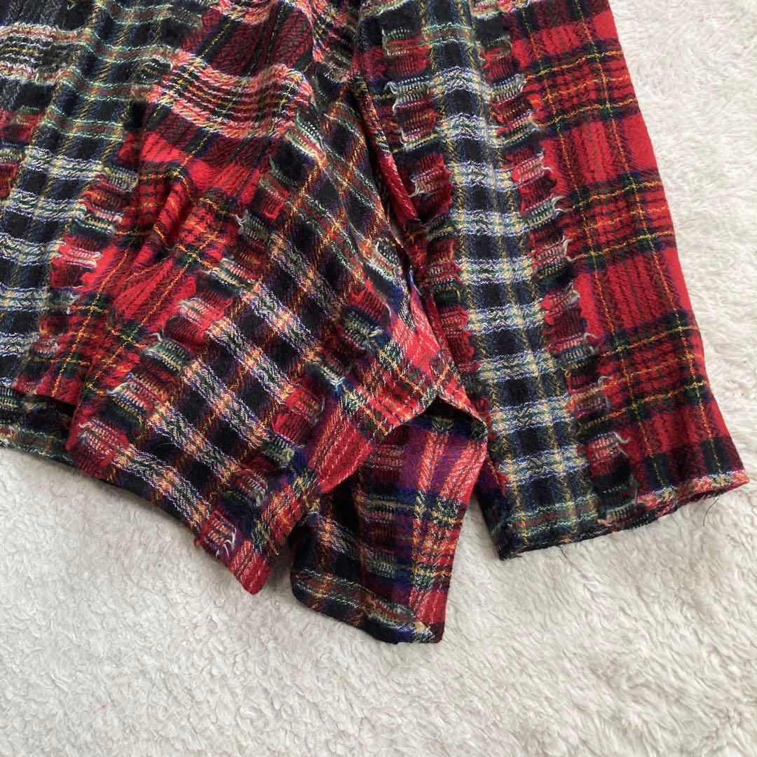 極美品・2024年モデル・完売品✨慈雨　ダブルカットタータン ジャケット