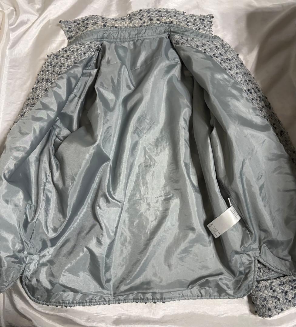 最終✳︎シーマリー cccmalie 美品 ツイードシャツジャケット 38