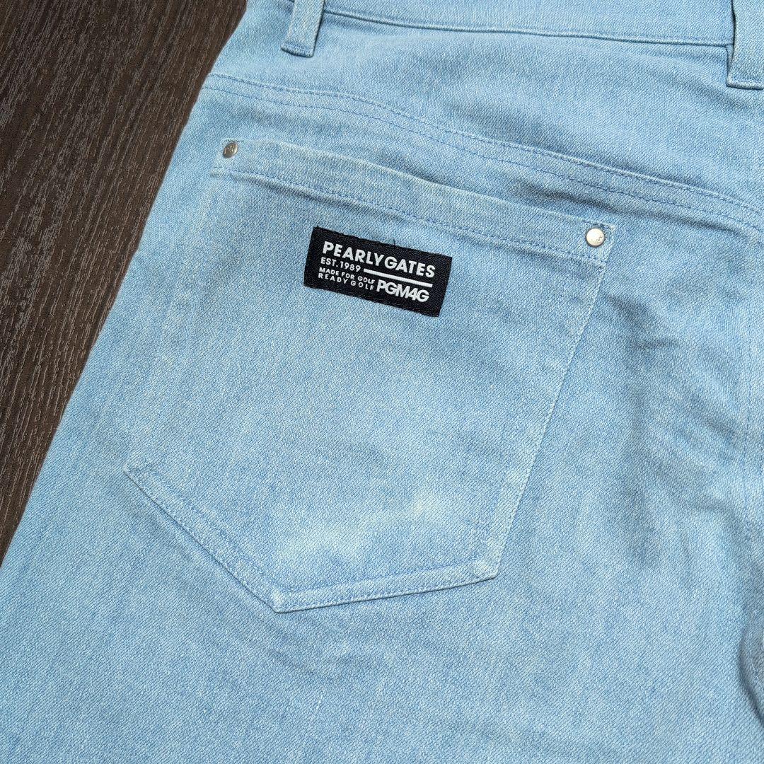 PEARLY GATES パーリーゲイツ☆ライトブルー ショートパンツ5