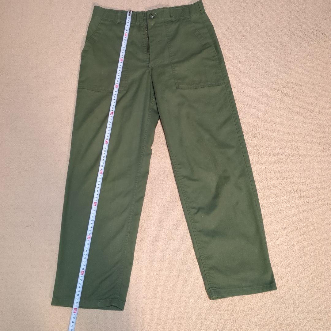 80sミリタリー パンツ ファティーグ パンツ ユーティリティパンツ