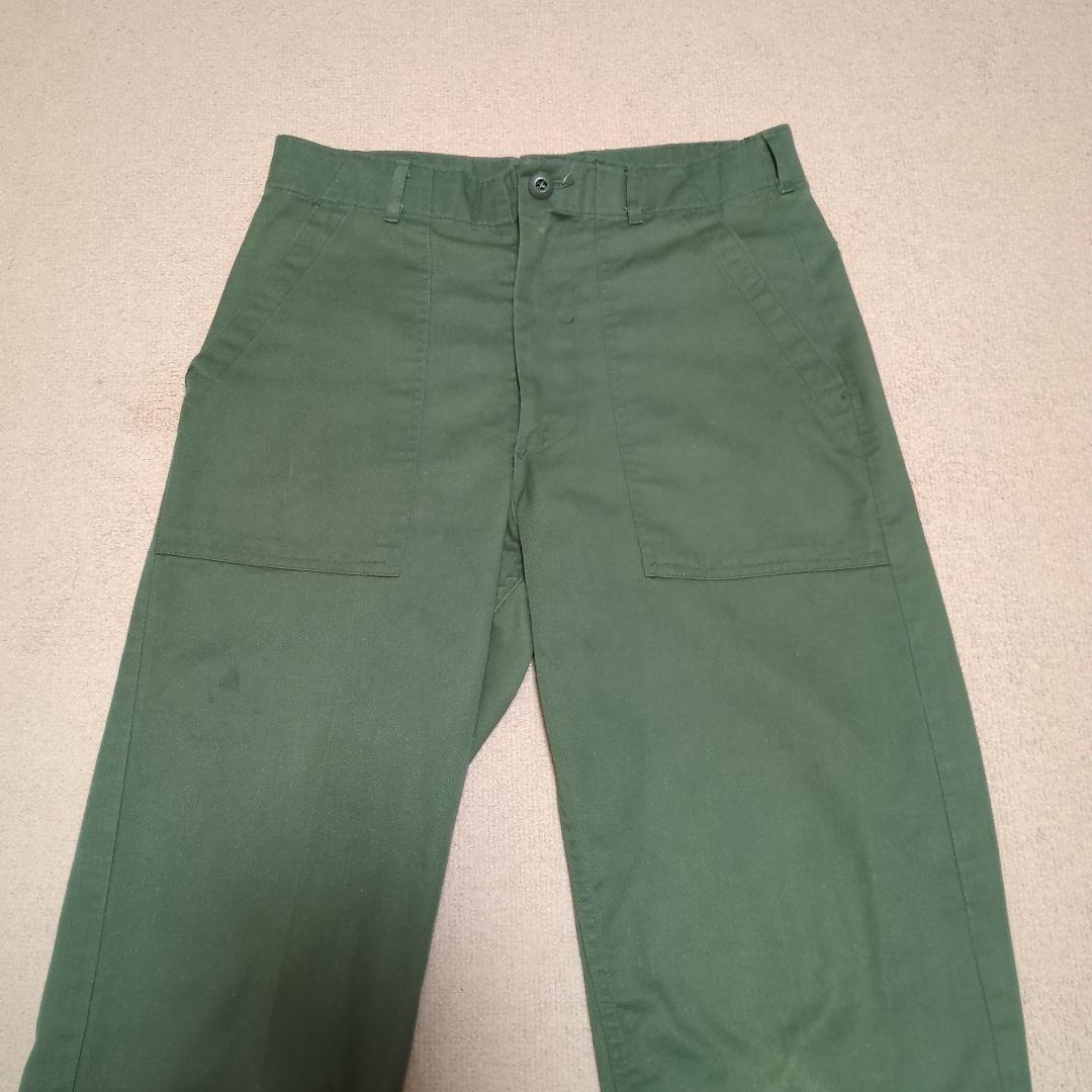 80sミリタリー パンツ ファティーグ パンツ ユーティリティパンツ