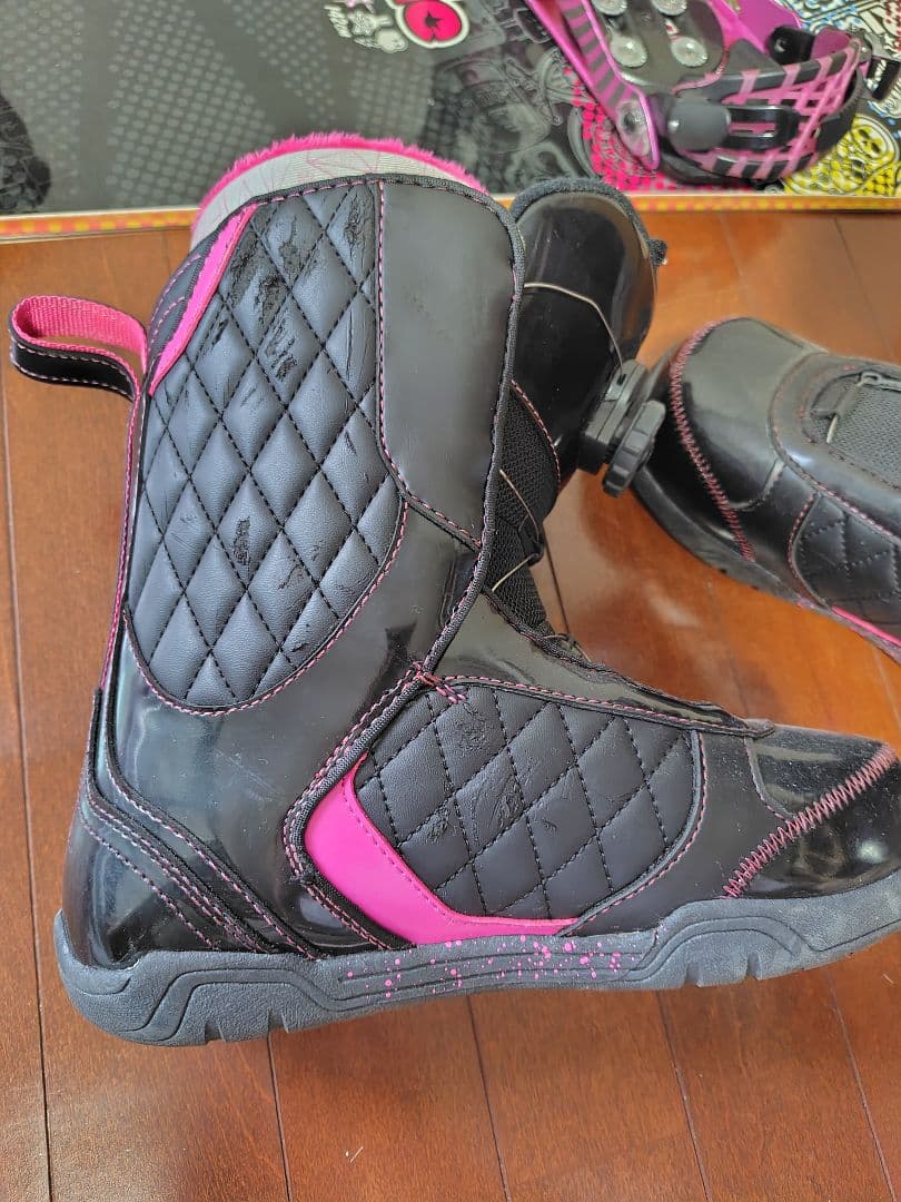 RIDEスノボセット　板カバー付