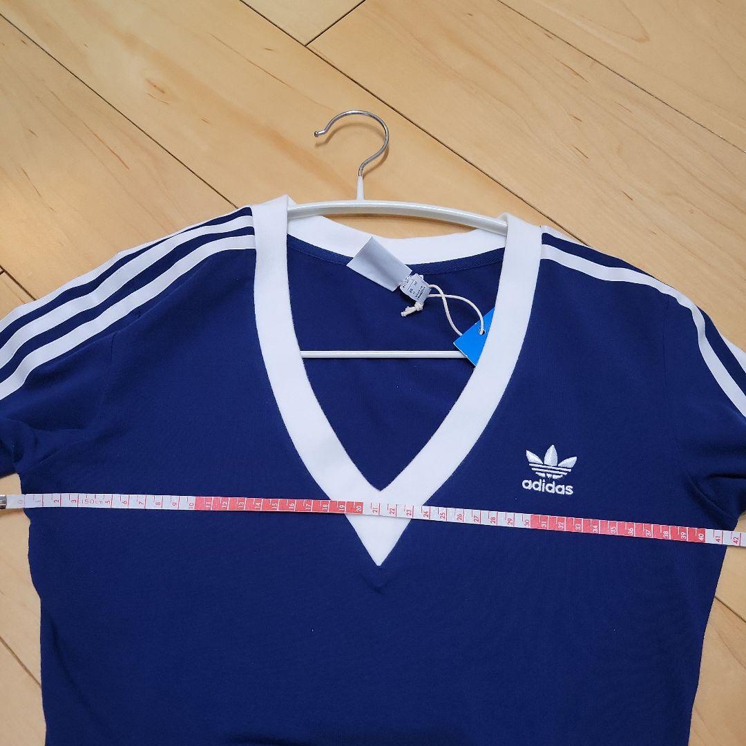 週末限定値下げadidasアディカラークラシックスリーストライプスマキシワンピー