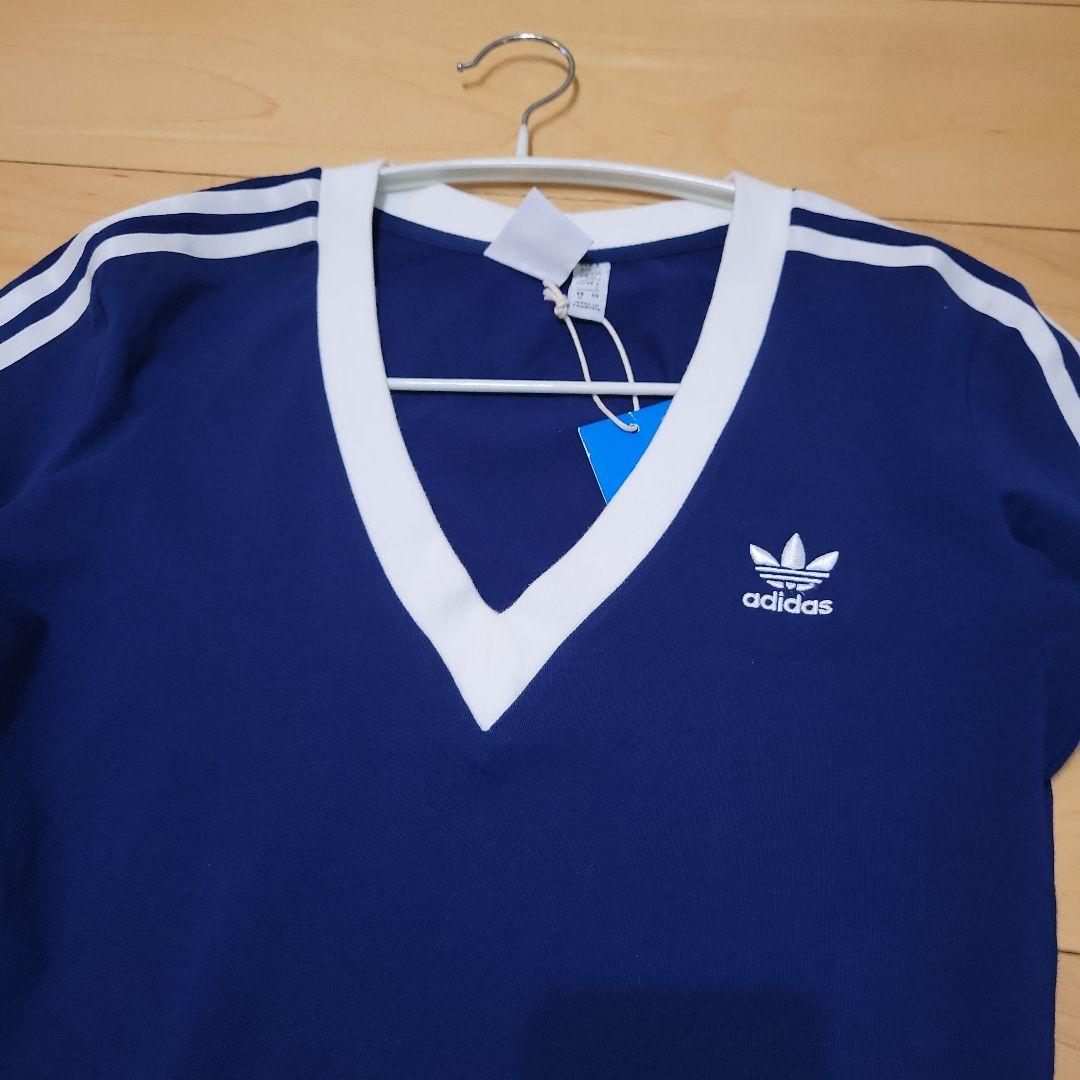 週末限定値下げadidasアディカラークラシックスリーストライプスマキシワンピー