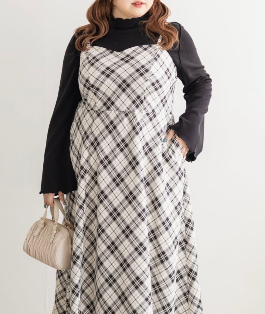 新品　クレット　キャミワンピース　※4Lサイズです